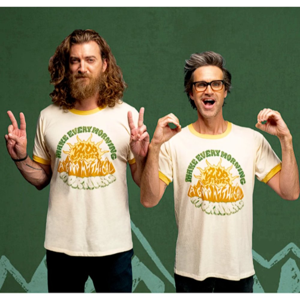 L - Good Mythical Morning 2200 Episodes Shirt Limited Edition Rhett and Link GMM